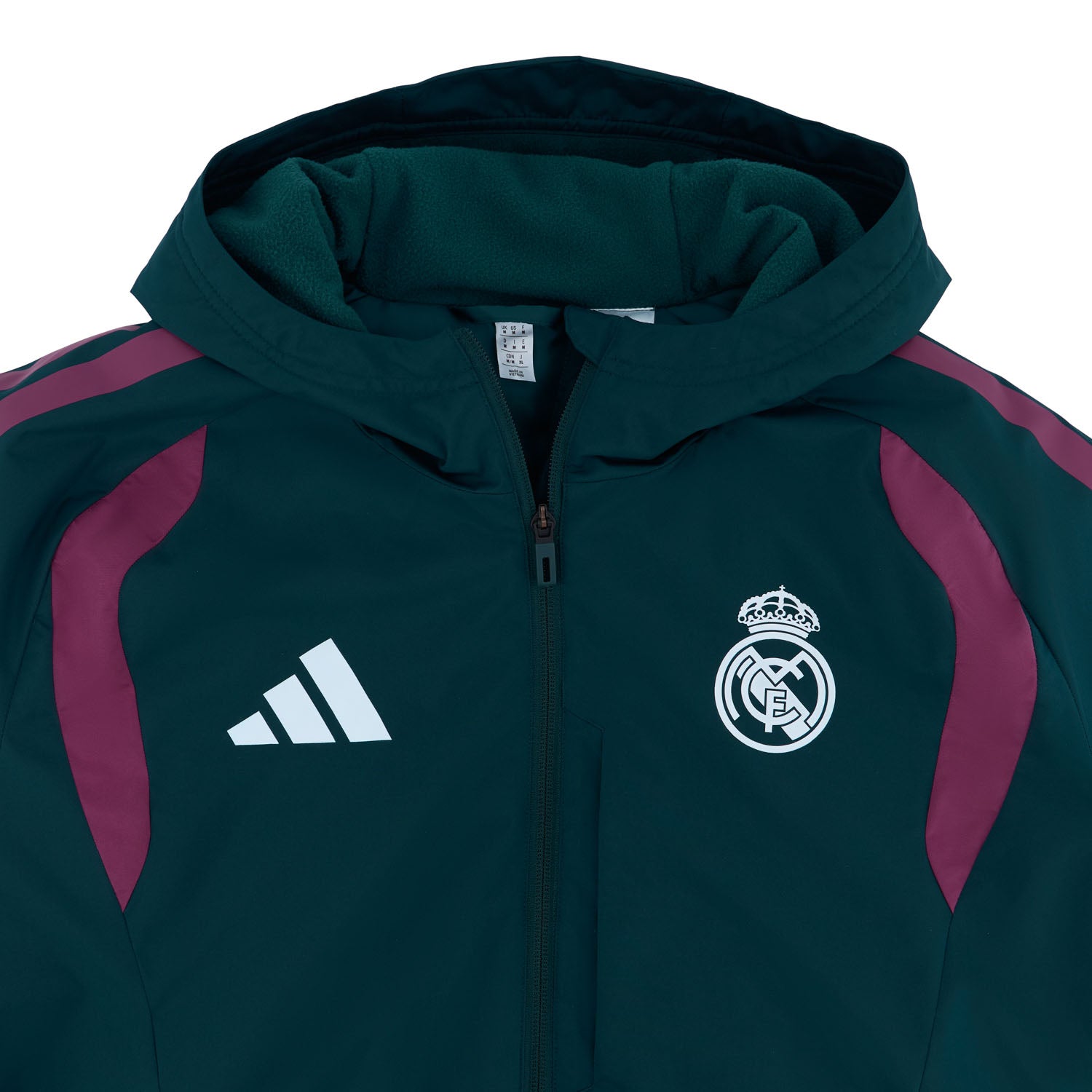 Mens adidas Pro Training Parka 26/27 Green
