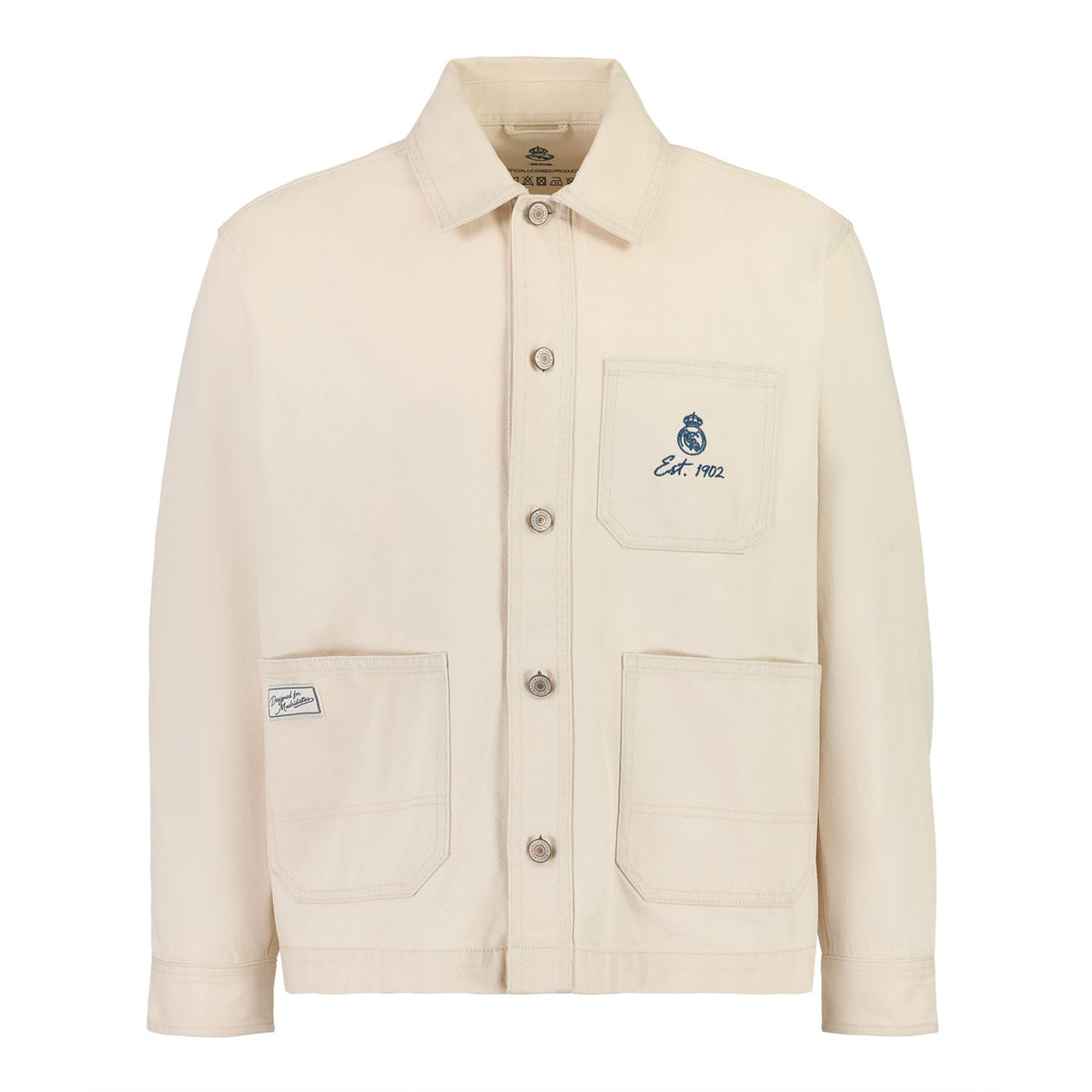 Chaqueta Canvas Hombre Hala Madrid Beige