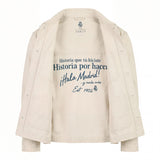 Chaqueta Canvas Hombre Hala Madrid Beige
