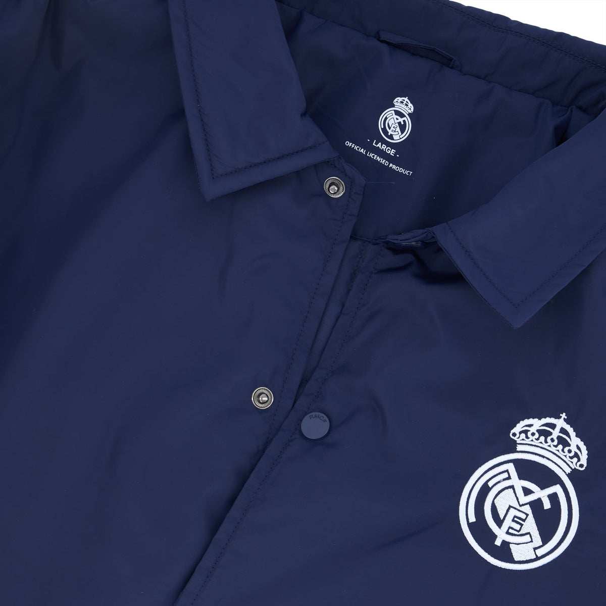Chaqueta Hombre Entrenador Coordenadas Outerwear Azul Marino