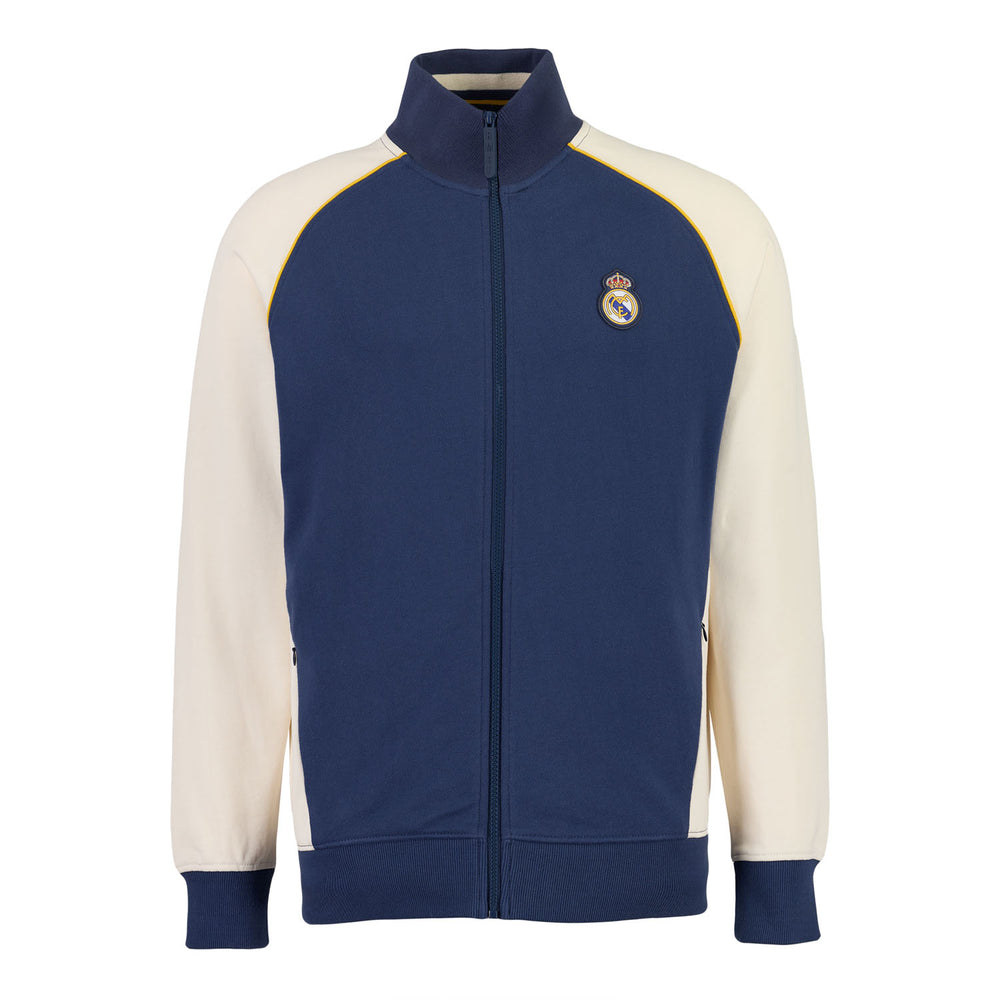 Mens Zip Jacket Navy/Cream Mens Legacy