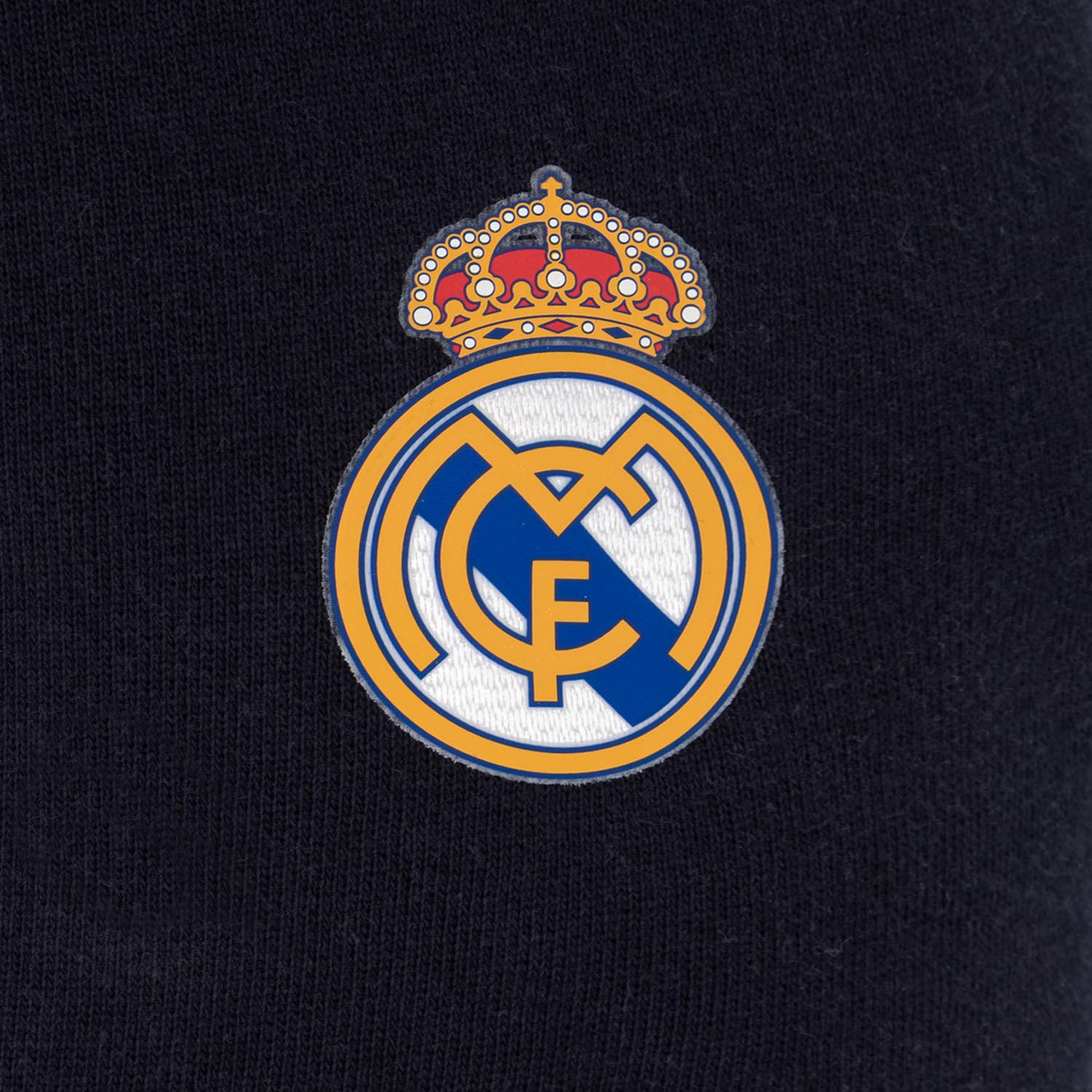 Mens Essentials Color Crest Jogger Trousers Navy