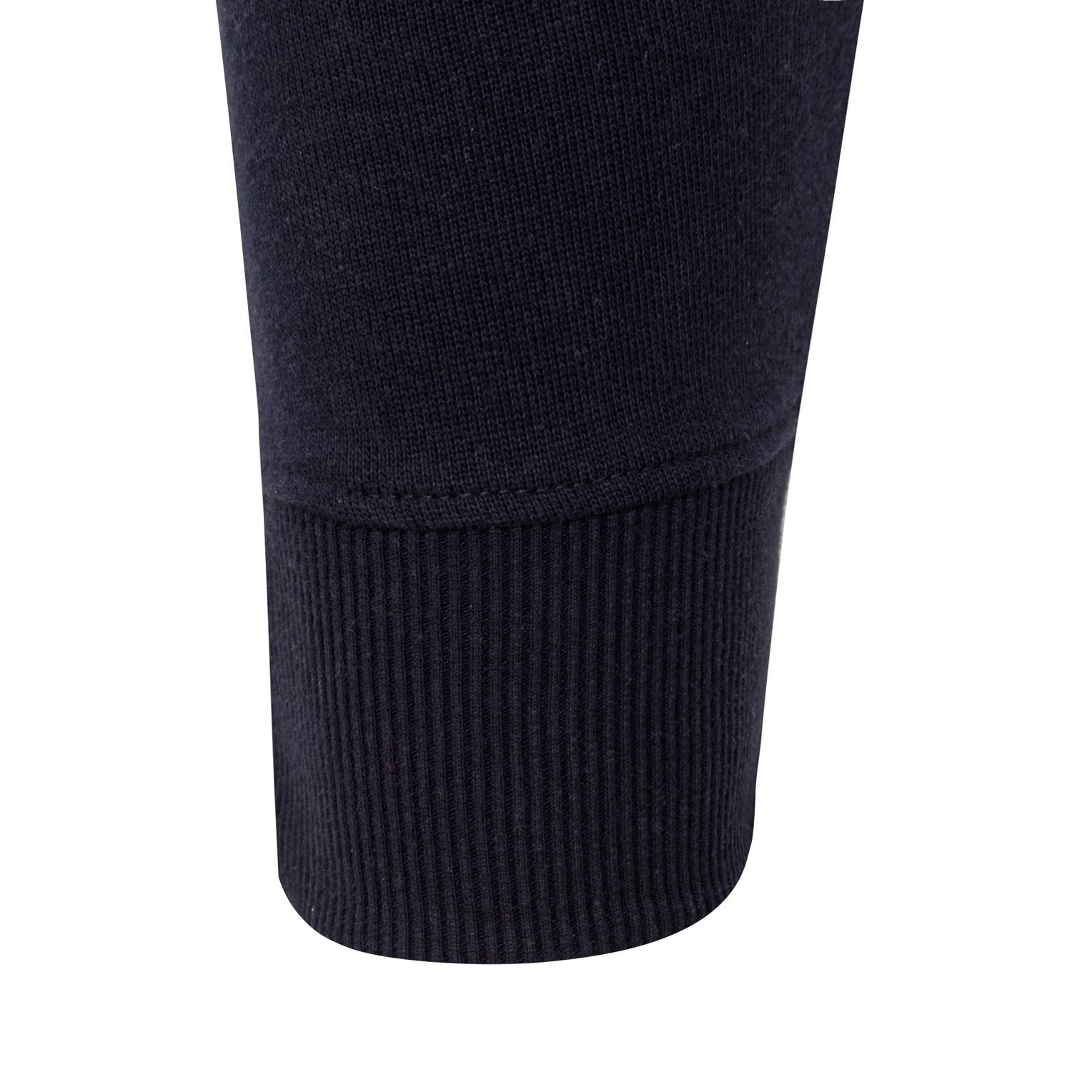 Mens Essentials Color Crest Jogger Trousers Navy