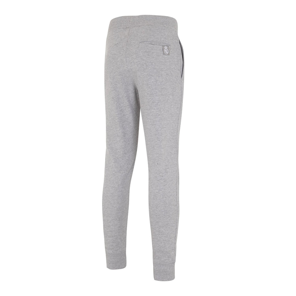 Mens Essentials Color Crest Jogger Trousers Light Grey
