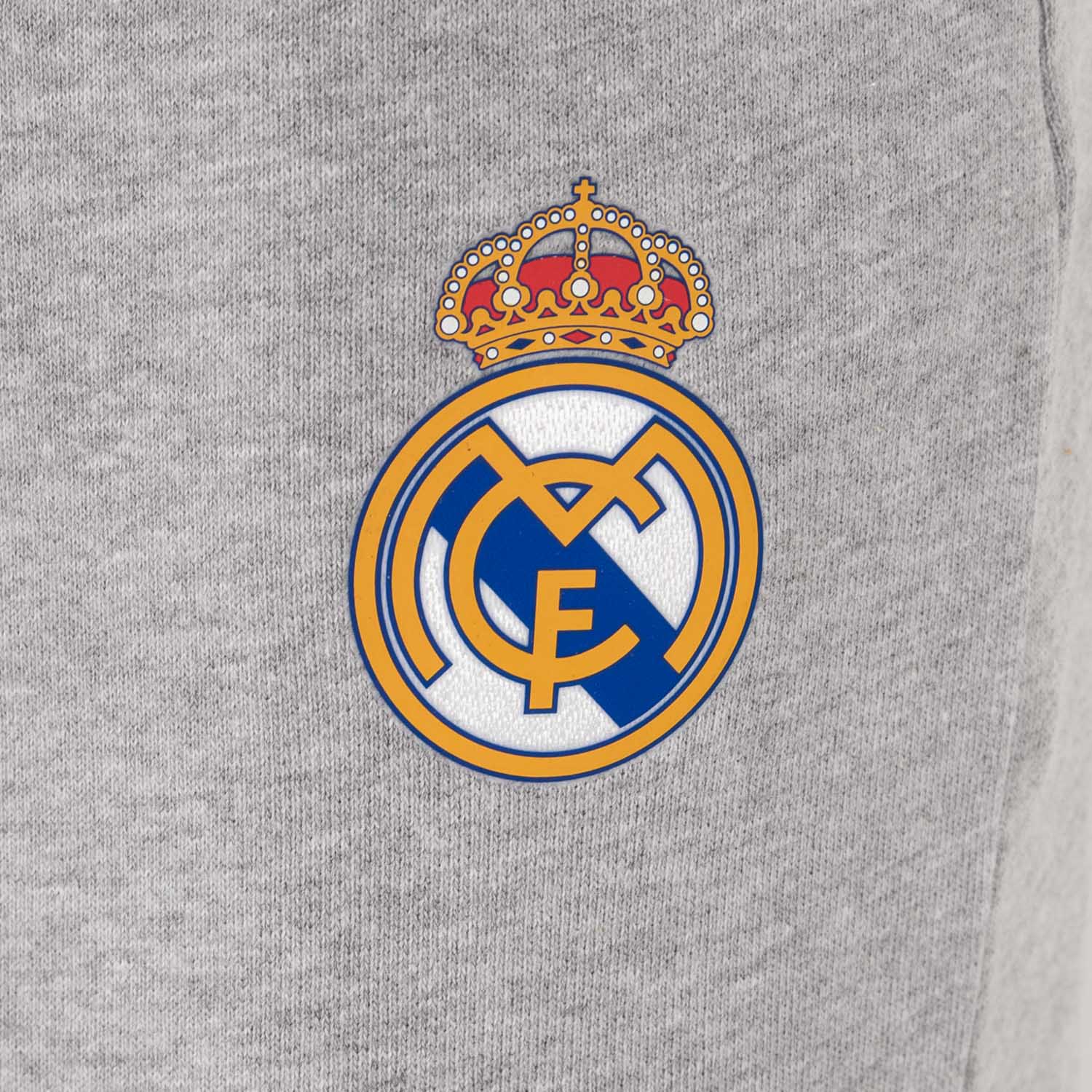 Mens Essentials Color Crest Jogger Trousers Light Grey