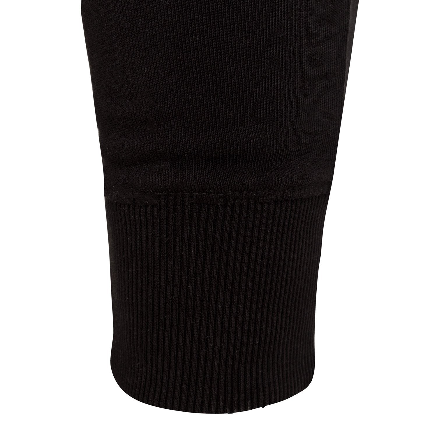 Mens Essentials Color Crest Jogger Trousers Black