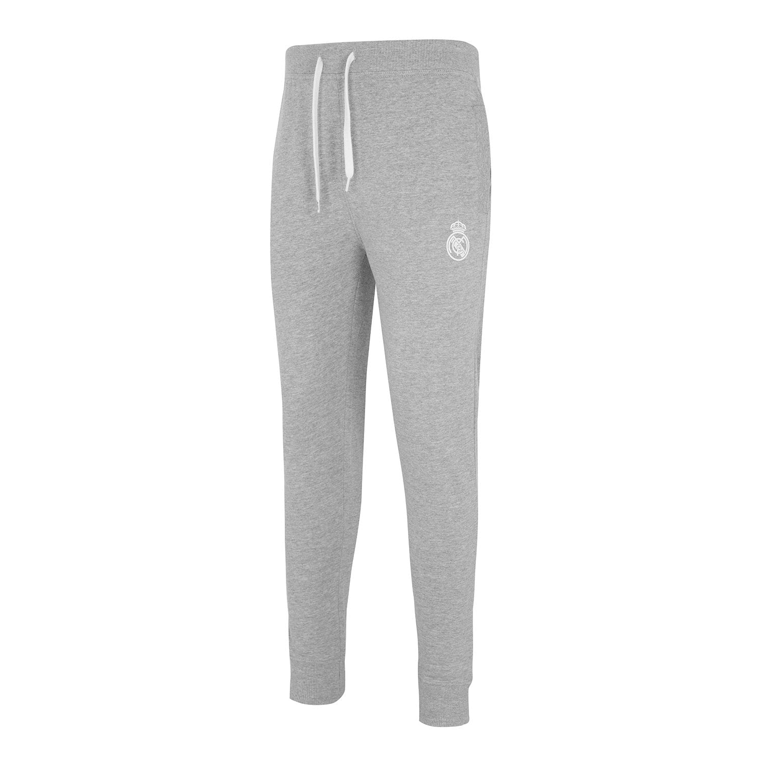 Mens Essentials Monocolor Crest Jogger Trousers Light Grey