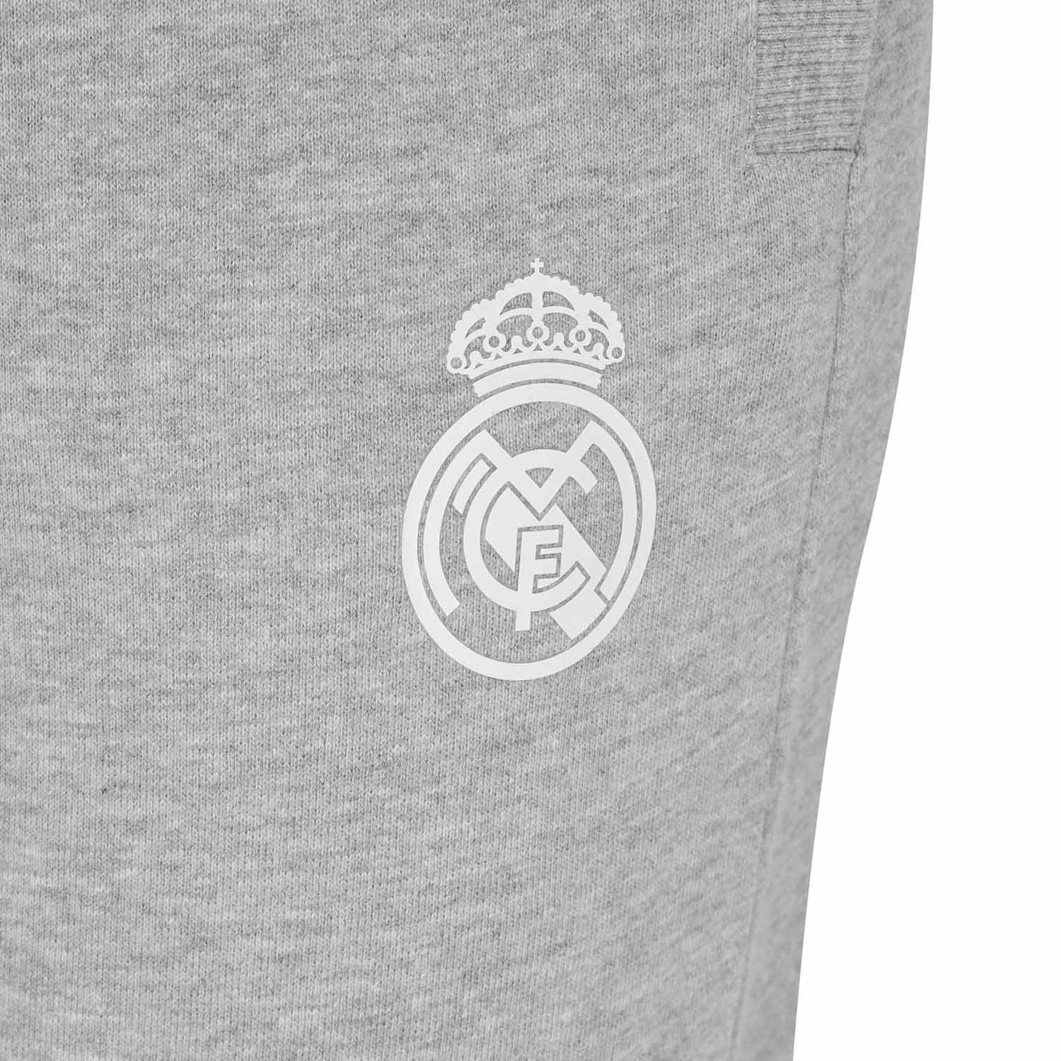 Mens Essentials Monocolor Crest Jogger Trousers Light Grey