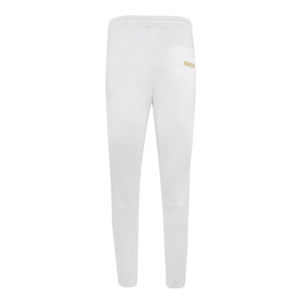 Mens White & Gold Trousers