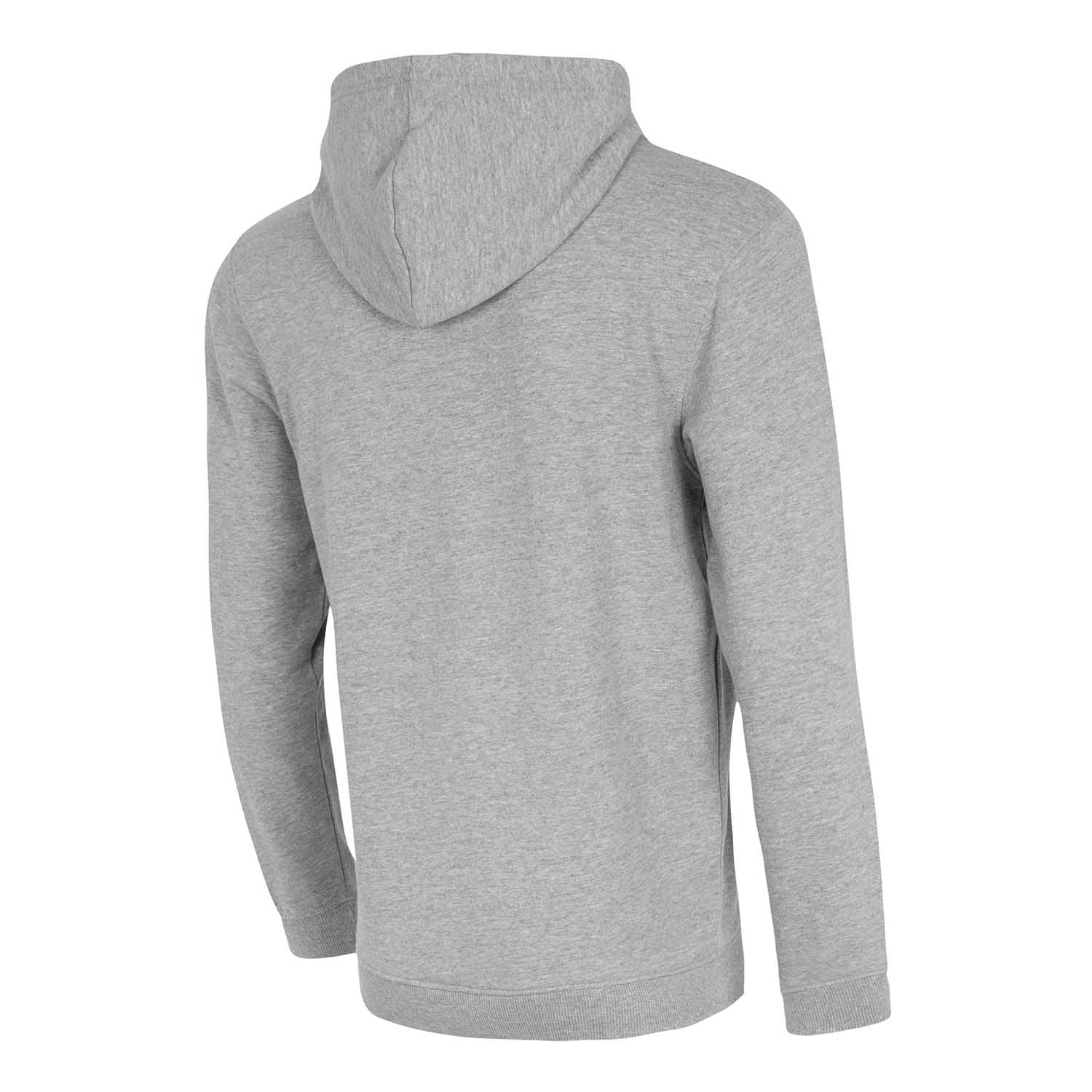Mens Essentials Color Crest Hoody Light Grey