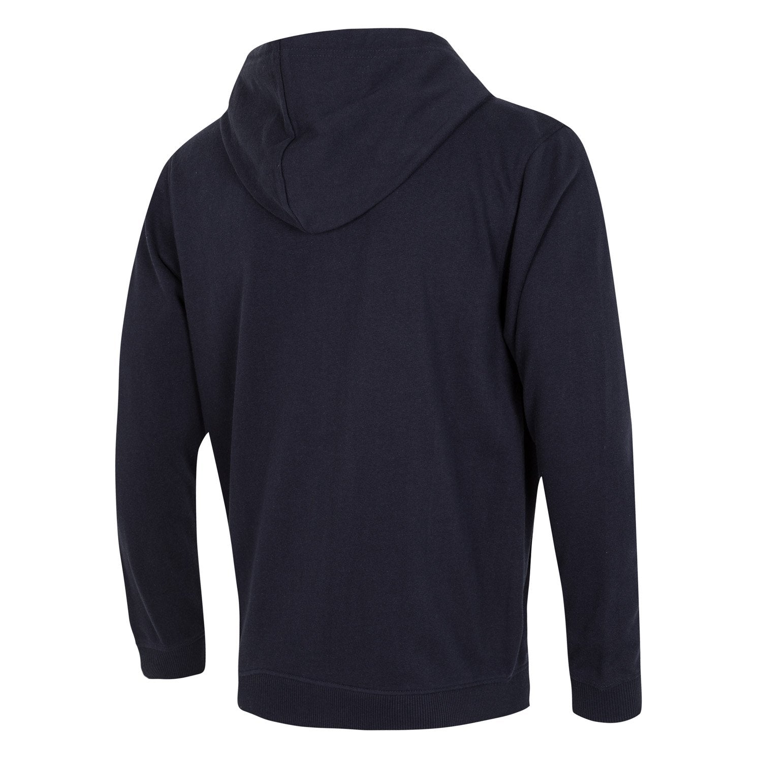 Mens Essentials Color Crest Full Zip Hoody Navy