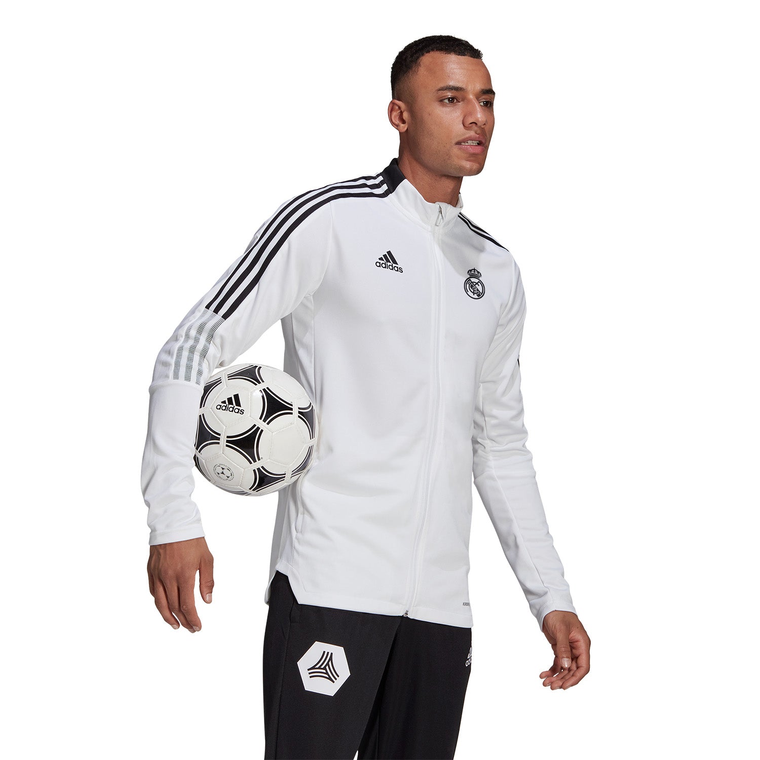 Mens adidas Training TTS Track Top White