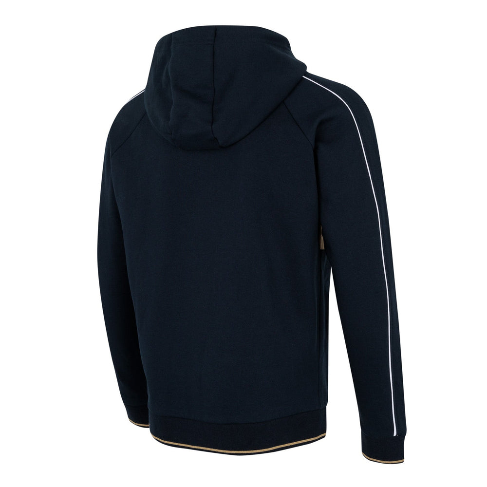 Mens Full Zip Hoody Navy/Sand
