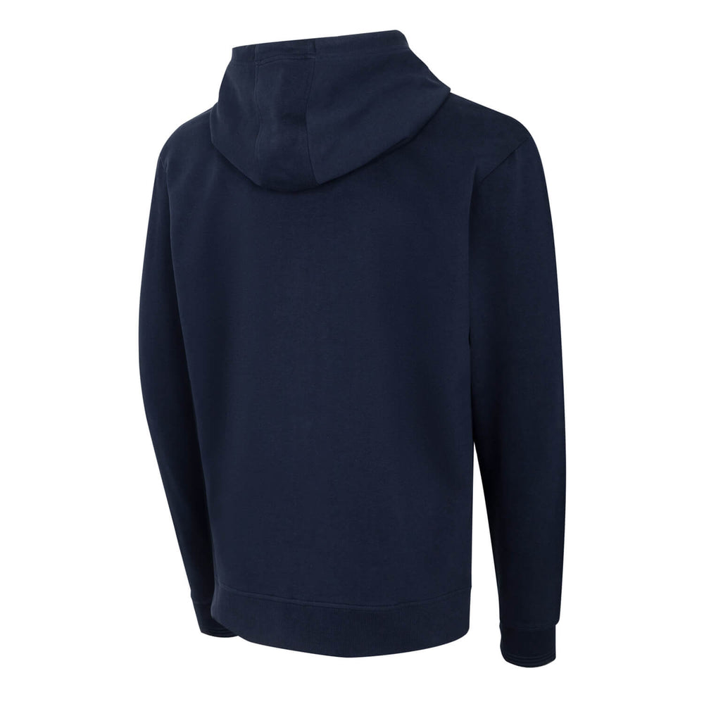 Bernabéu Neon Lights Mens Zip Through Hoodie Navy