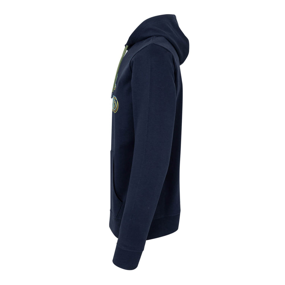 Bernabéu Neon Lights Mens Chest Print Oth Hoodie Navy