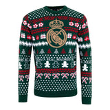 Maglione Natalizio con Stemma Verde/Multicolore Uomo