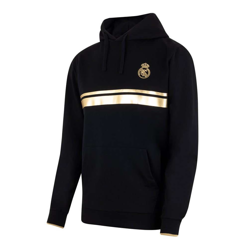 Mens Black & Gold Hoodie