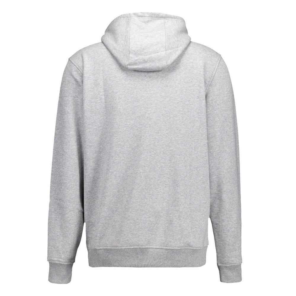 Mens ECO Essentials Real Madrid Color Crest Hoodie Light Grey