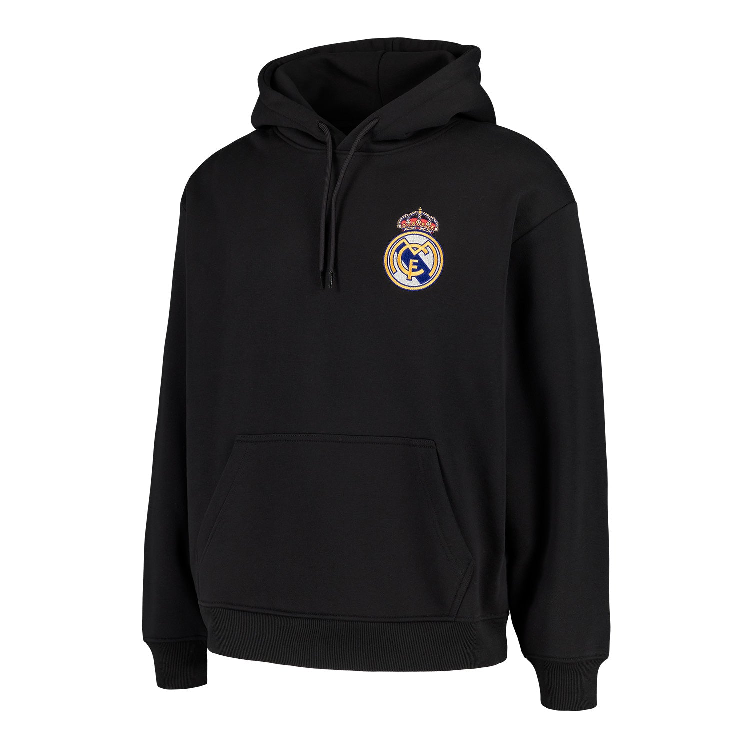 Sudadera Capucha Hombre Collegiate Negra
