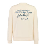 Herren Sweatshirt Hala Madrid Beige