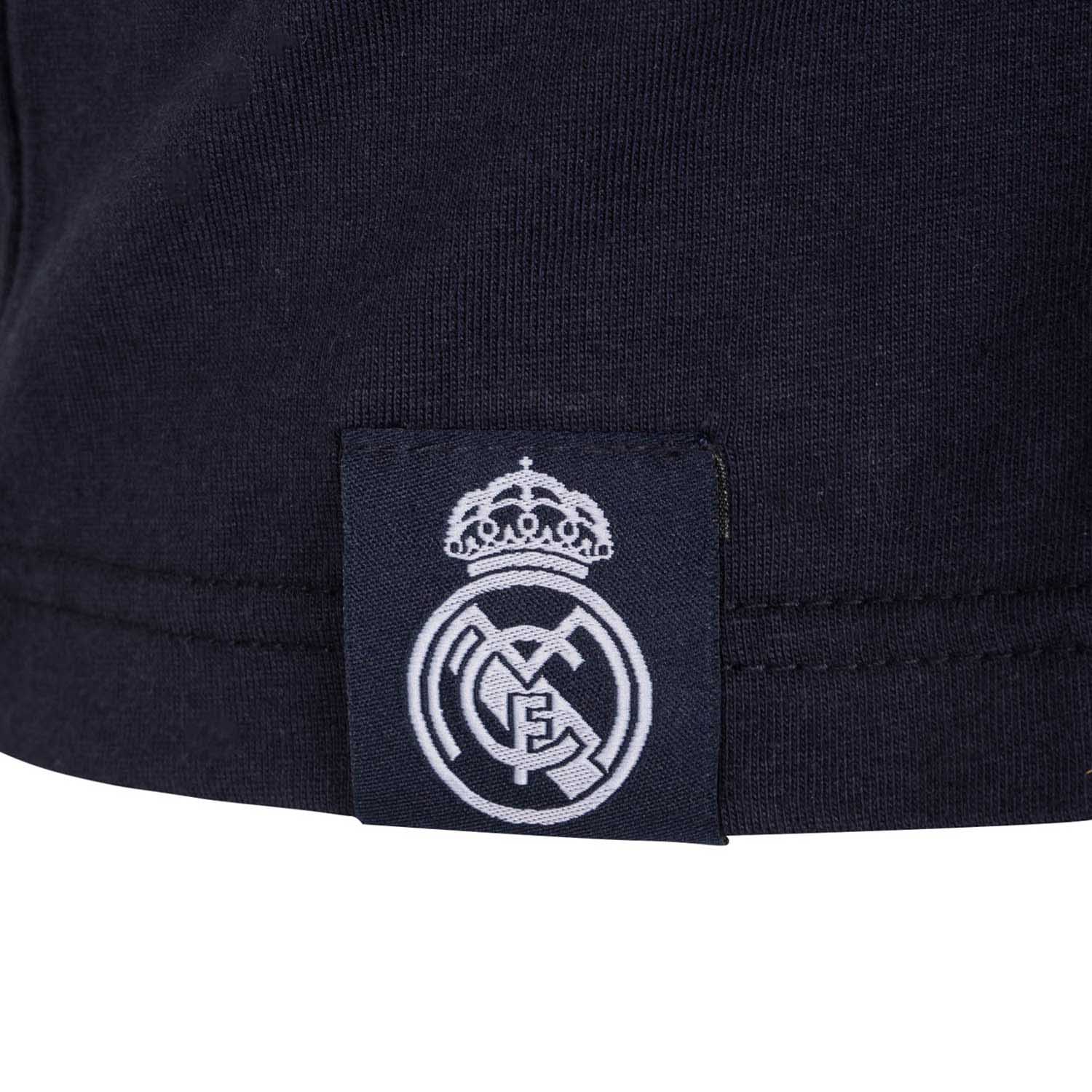 Mens Essentials Color Crest T-Shirt Navy