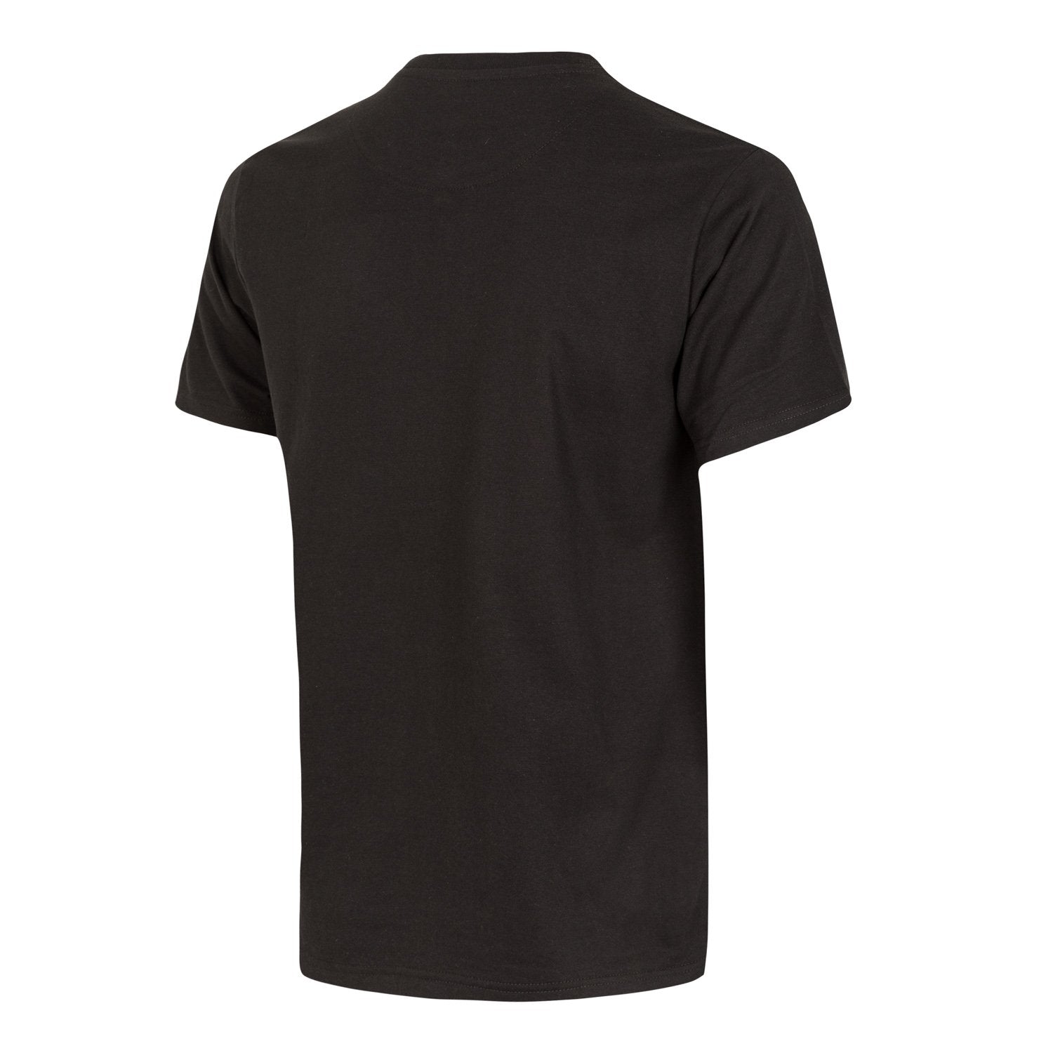 Mens Essentials Color Crest T-Shirt Black