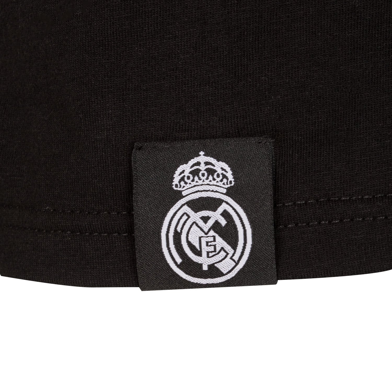 Mens Essentials Color Crest T-Shirt Black