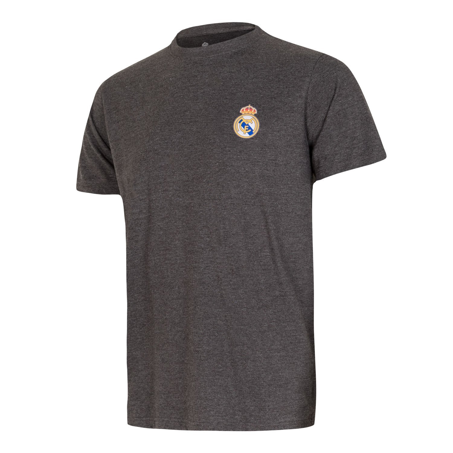 Mens Essentials Color Crest T-Shirt Dark Grey
