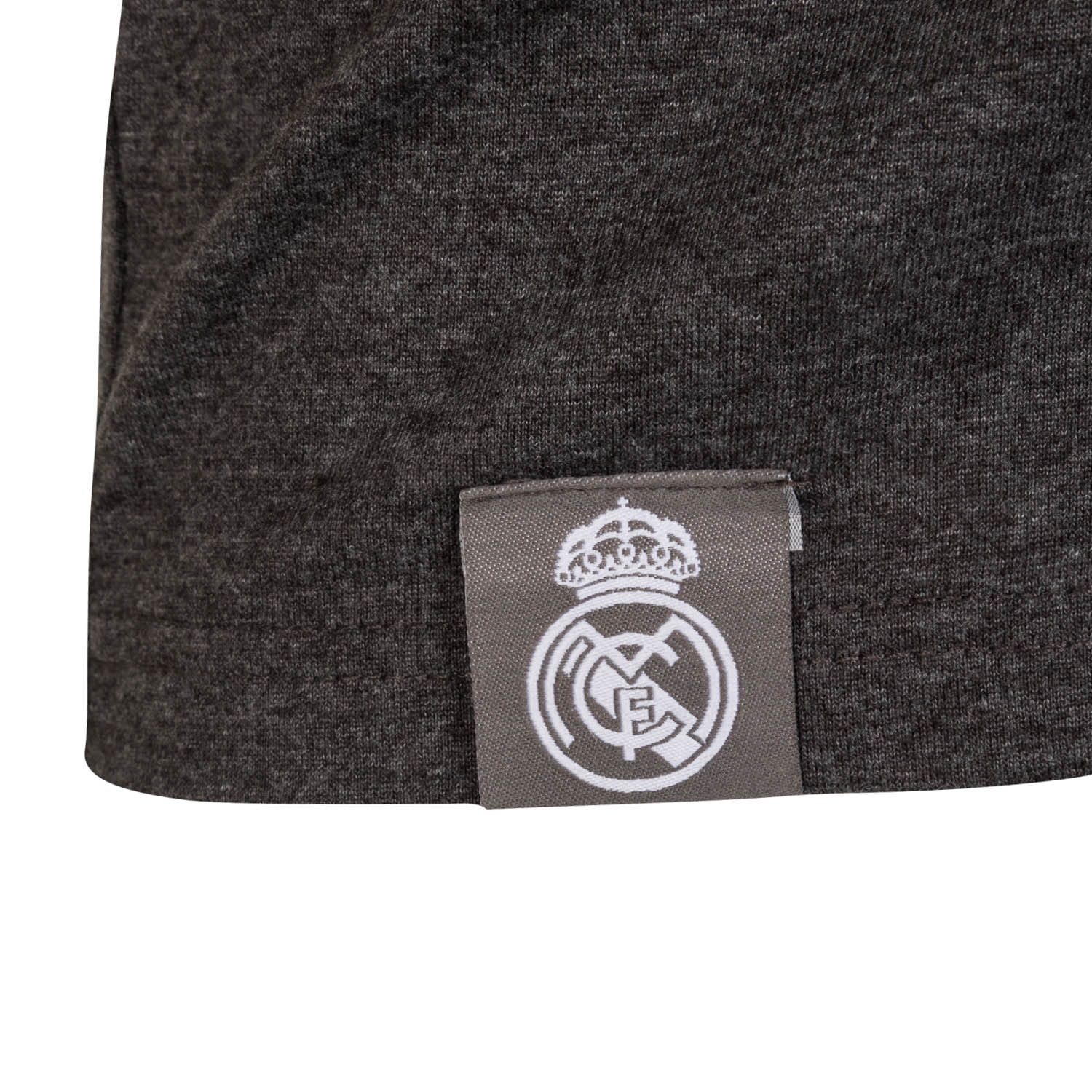 Mens Essentials Color Crest T-Shirt Dark Grey