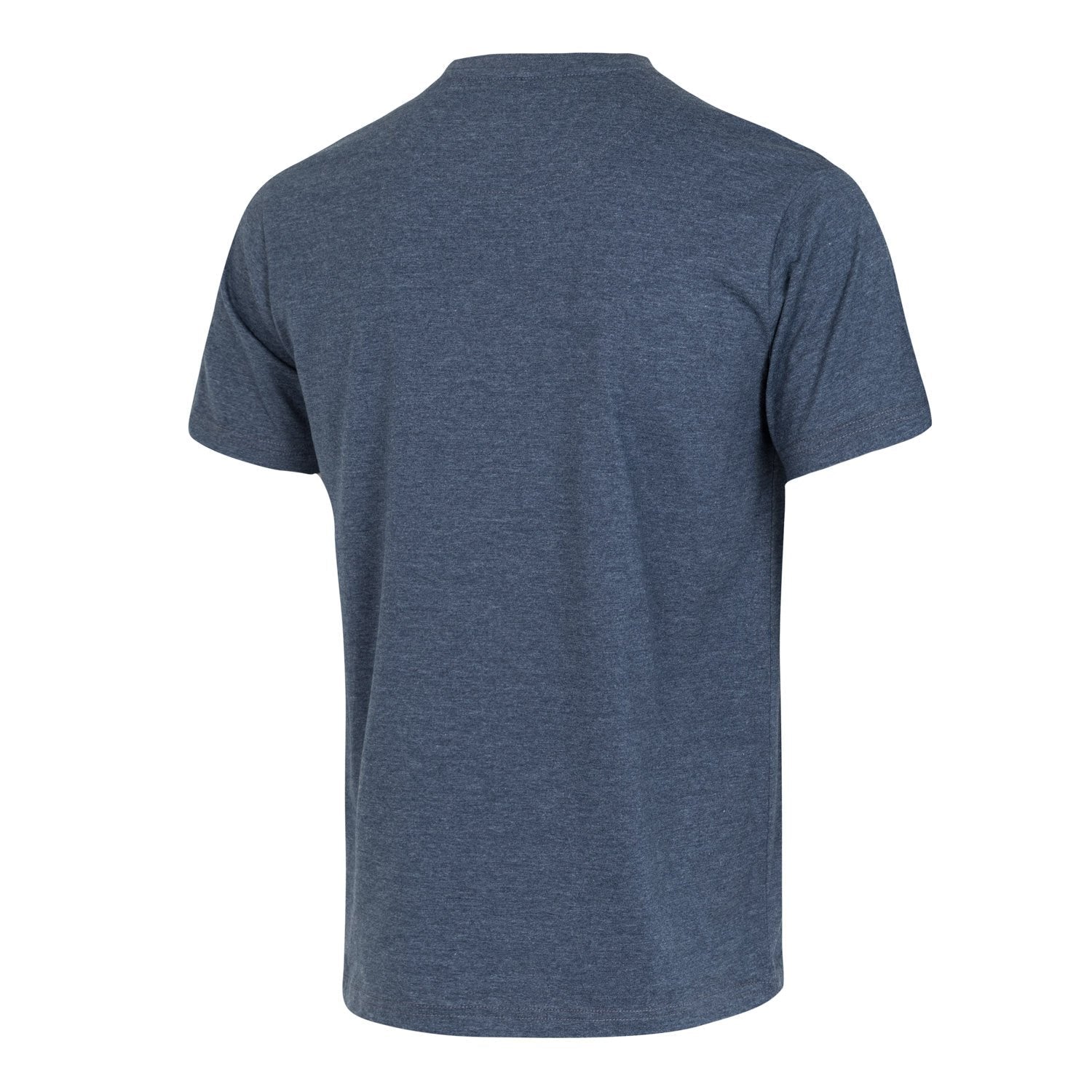 Mens Essentials Monocolor Crest T-Shirt Blue Blend