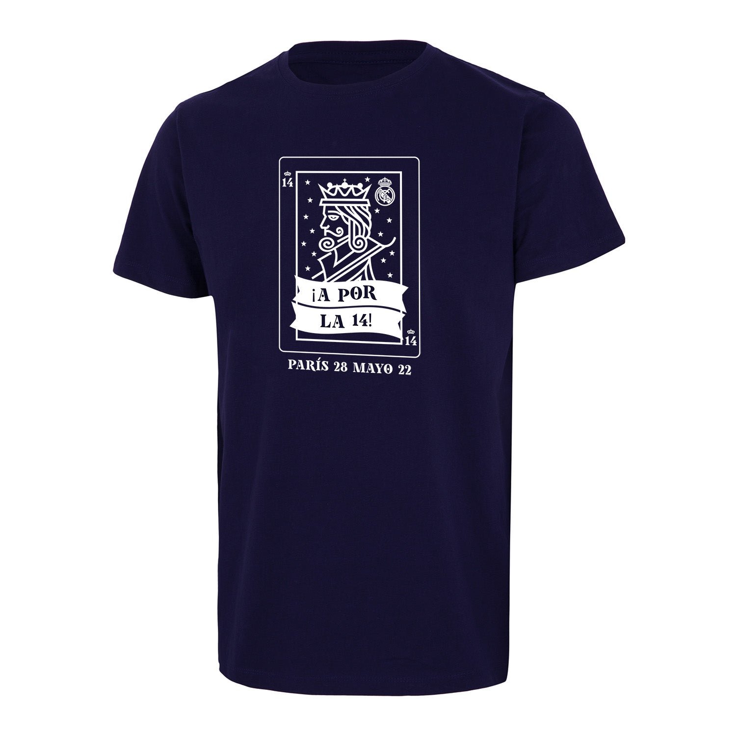 Mens A Por La 14 T-Shirt Navy