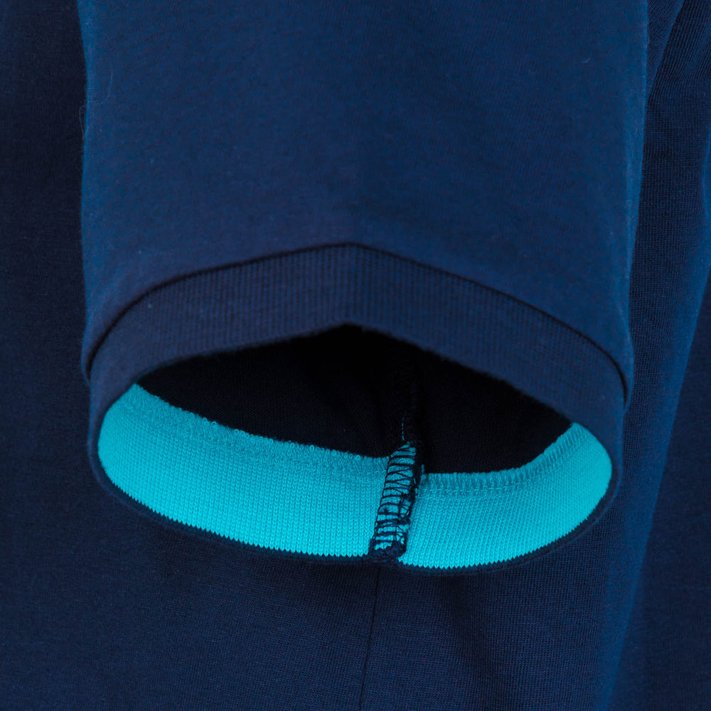 Madrid Sky Mens RMCF Print T-Shirt Navy