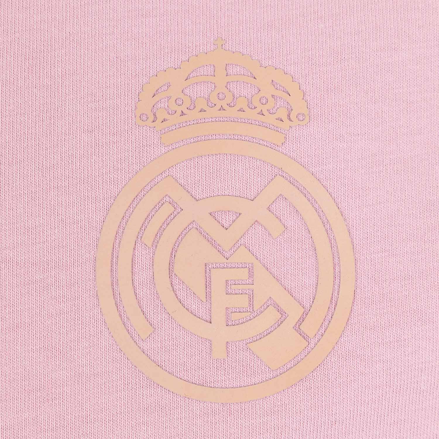 Sakura Unisex Cross Neck Stitch T-Shirt Pink