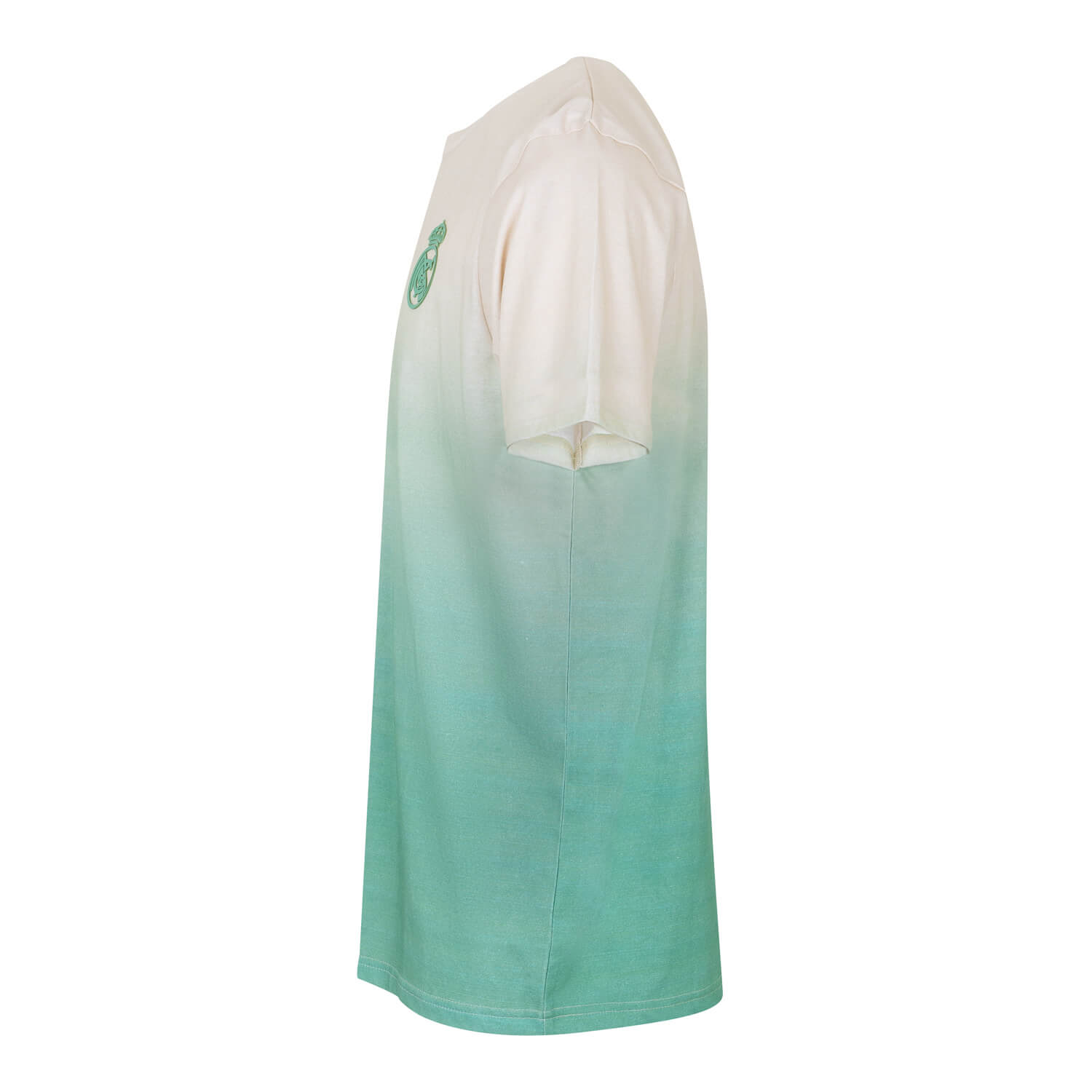 Sunset Festival Mens Ombre Print T-Shirt White