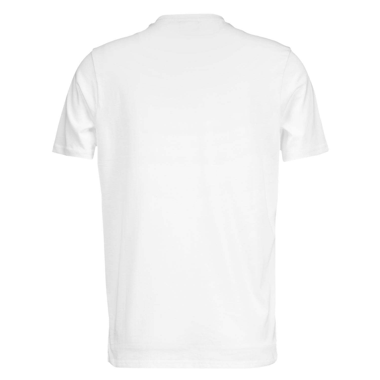 Mens ECO Essentials Real Madrid Color Crest T-Shirt White