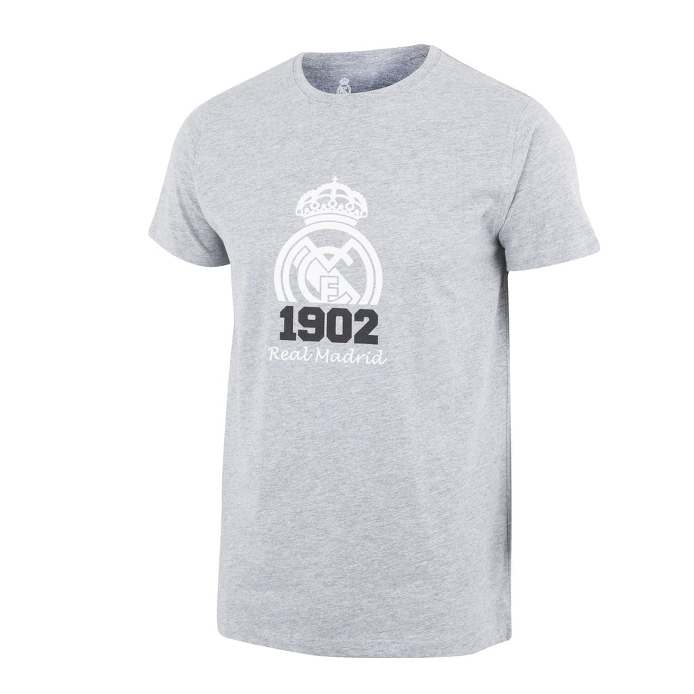 Mens Crest 1902 T-Shirt Grey