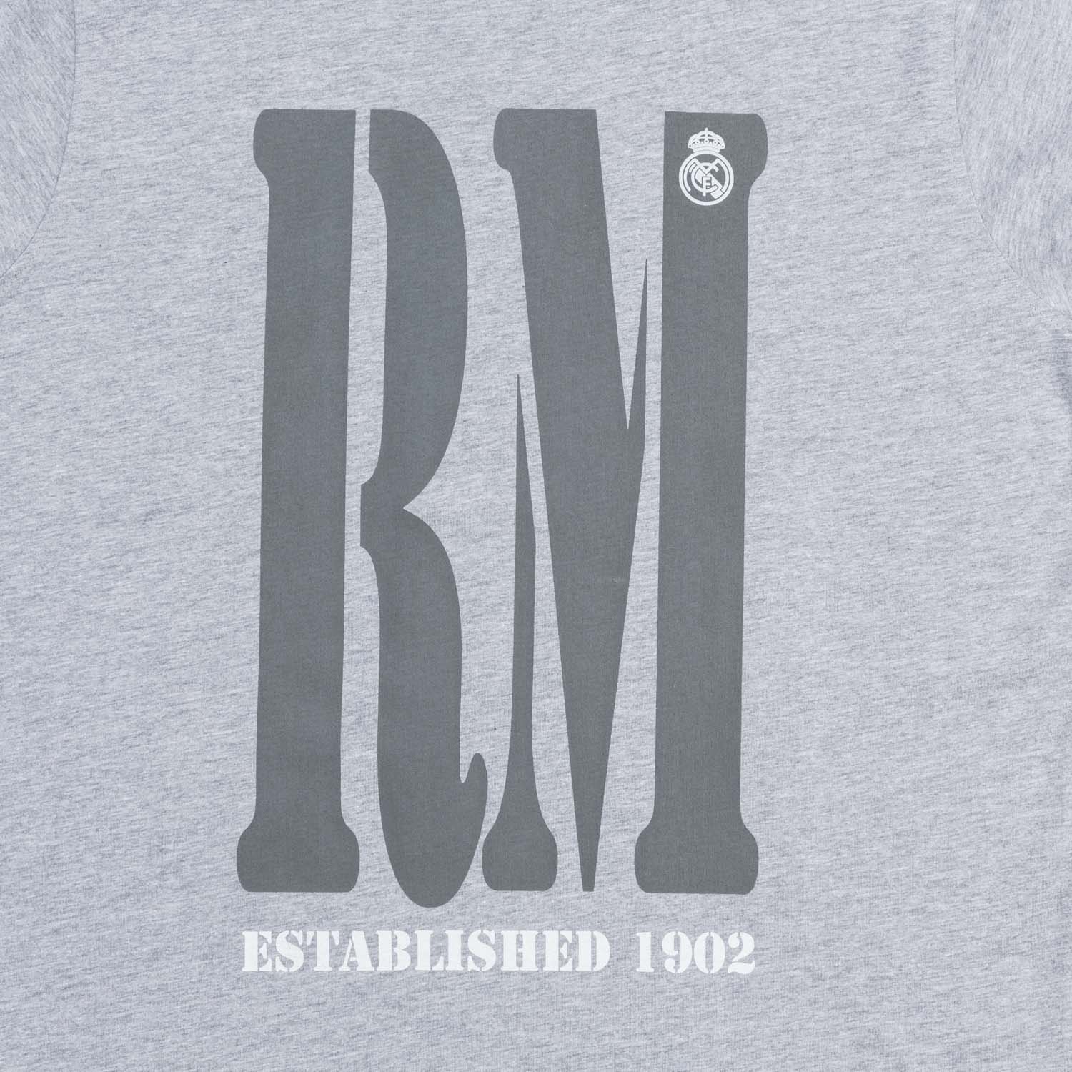 Mens RM Established T-Shirt Grey