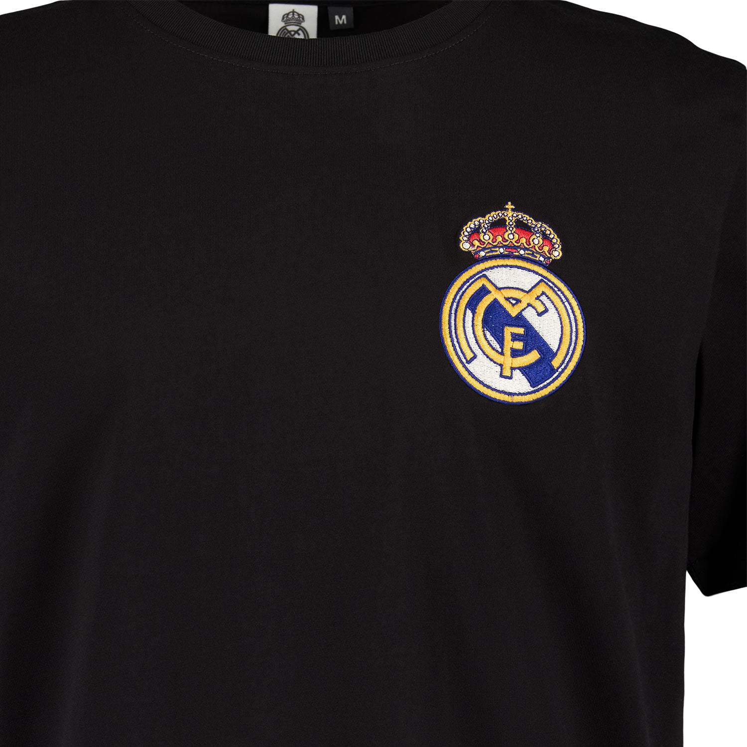 Camiseta Hombre Collegiate Negra