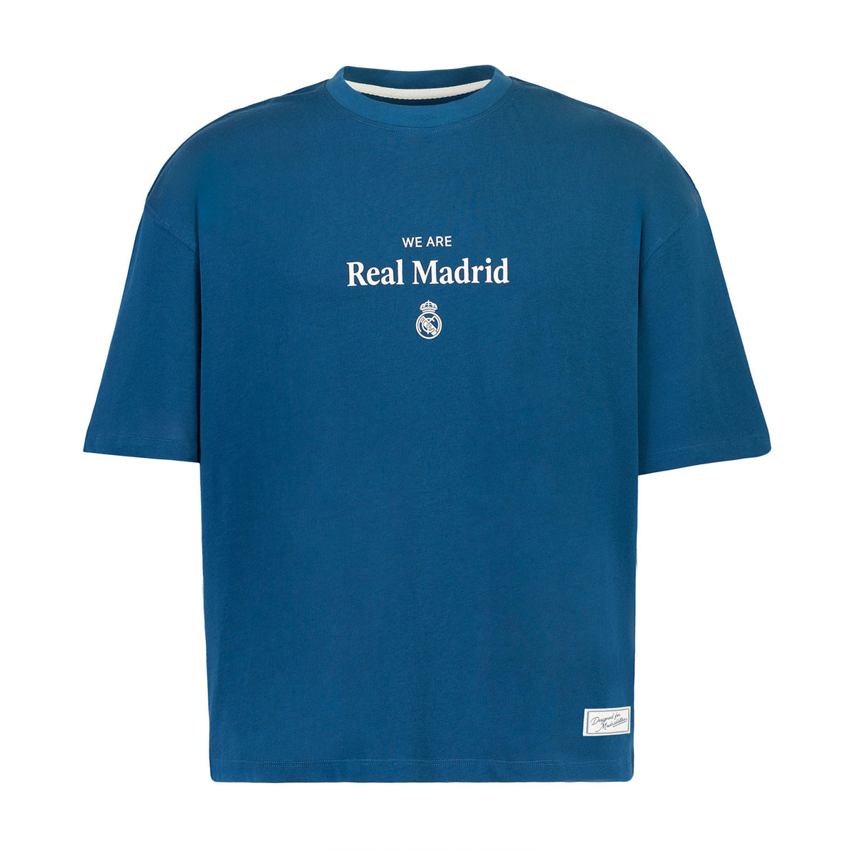 T-shirt Uomo Hala Madrid Blu Petrolio
