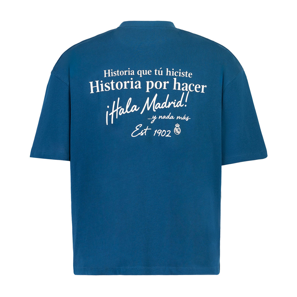 Camiseta Hombre Hala Madrid Azul
