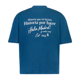 T-shirt Uomo Hala Madrid Blu Petrolio