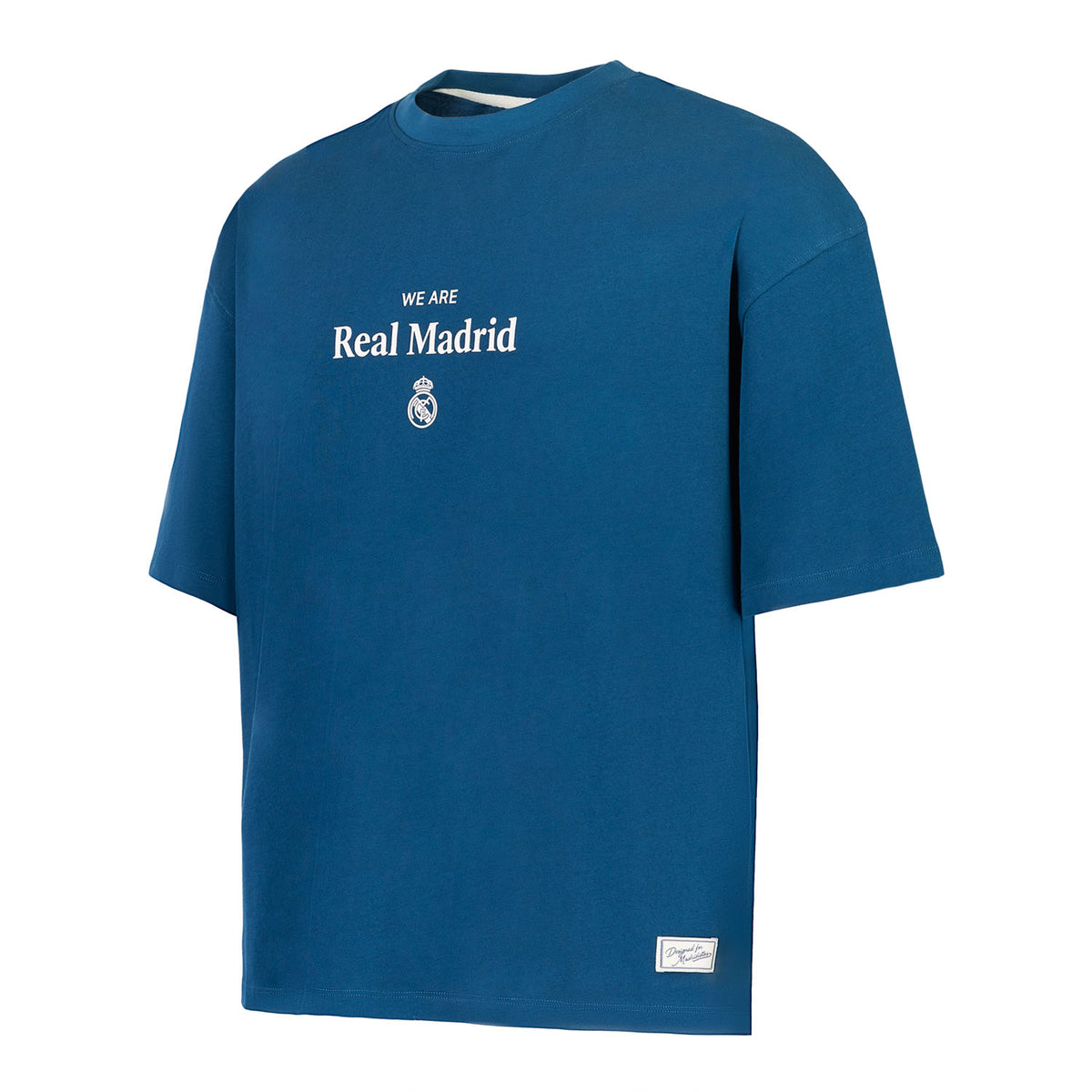 T-shirt Uomo Hala Madrid Blu Petrolio