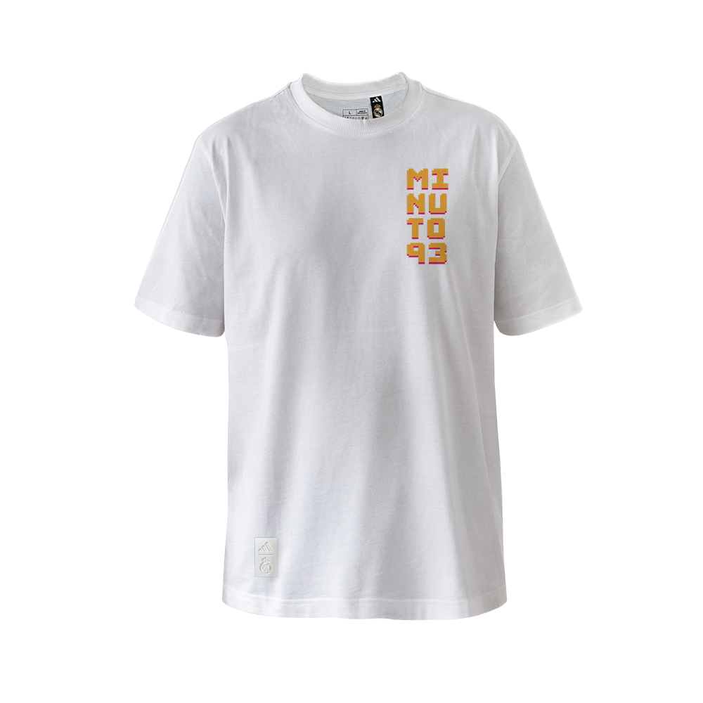 Camiseta Hombre adidas Game Minuto 93 Blanca