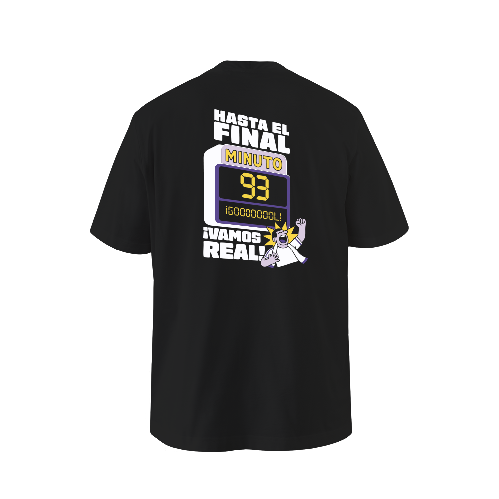 Camiseta Hombre adidas Board Minuto 93 Negra