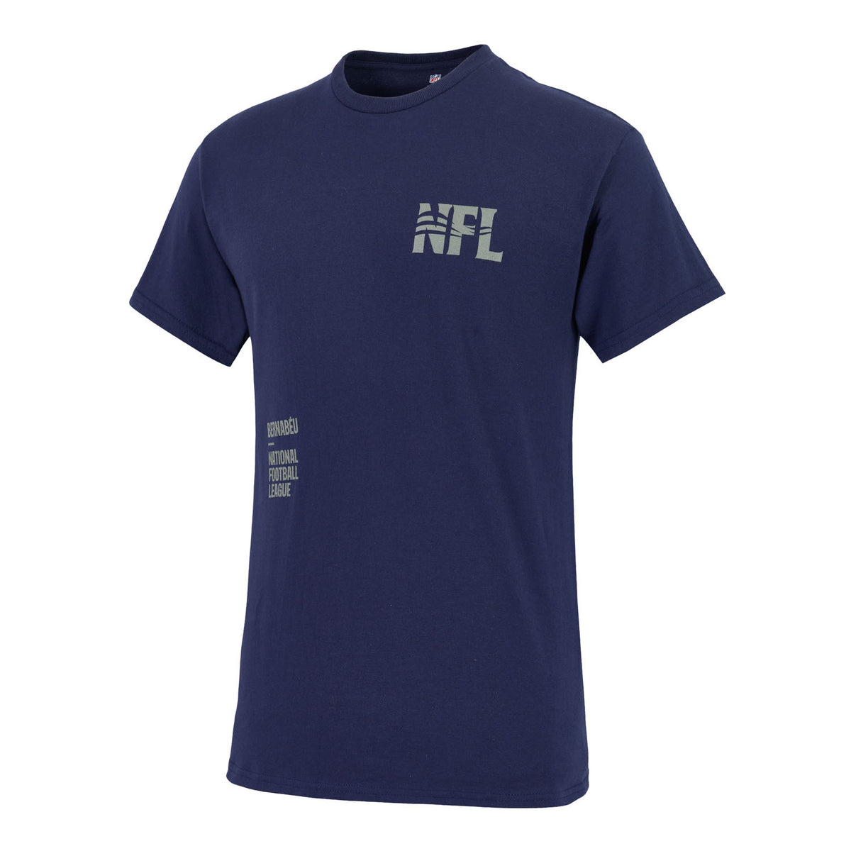 Mens Bernabéu x NFL 100% Cotton T-Shirt Navy