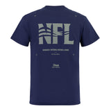 Mens Bernabéu x NFL 100% Cotton T-Shirt Navy