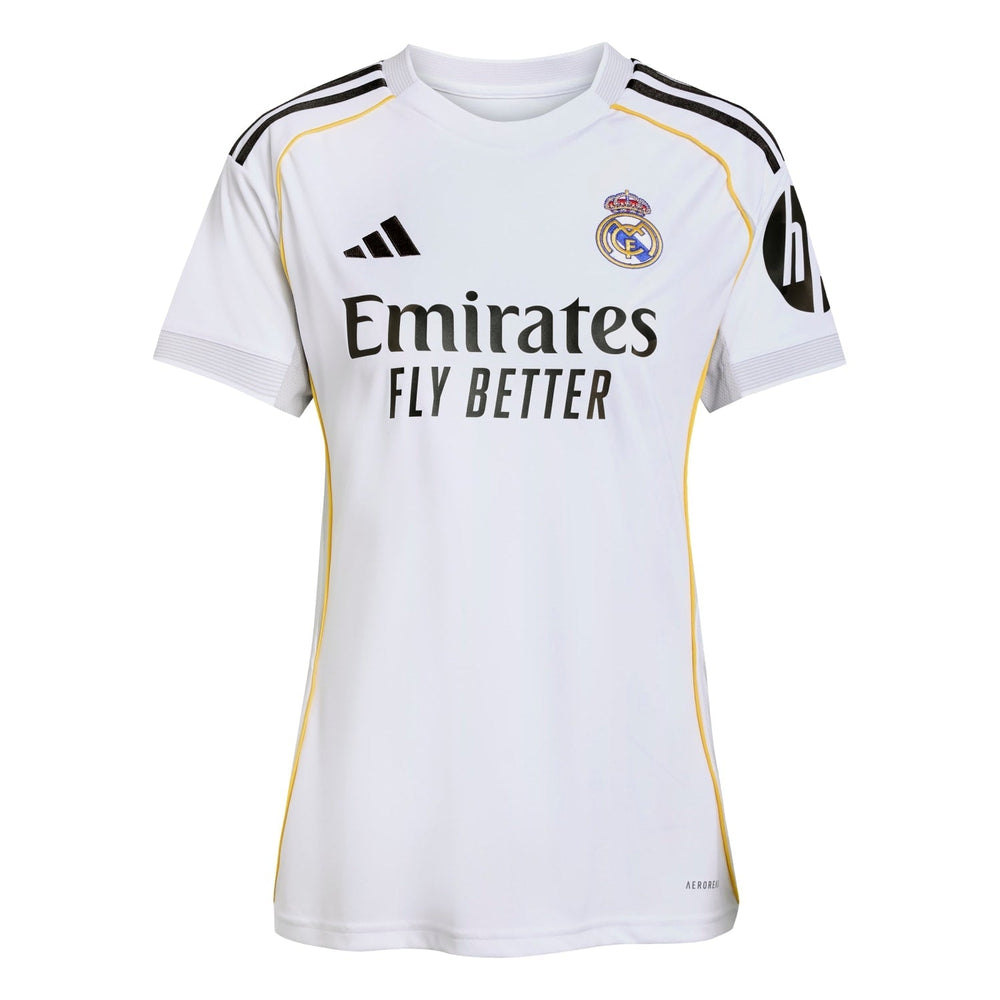 Porte-clés Maillot Football Personnalisé Real Madrid Domicile 2022/2023 - Métal Argenté Avec Nom & Numéro - Cadeau Supporter