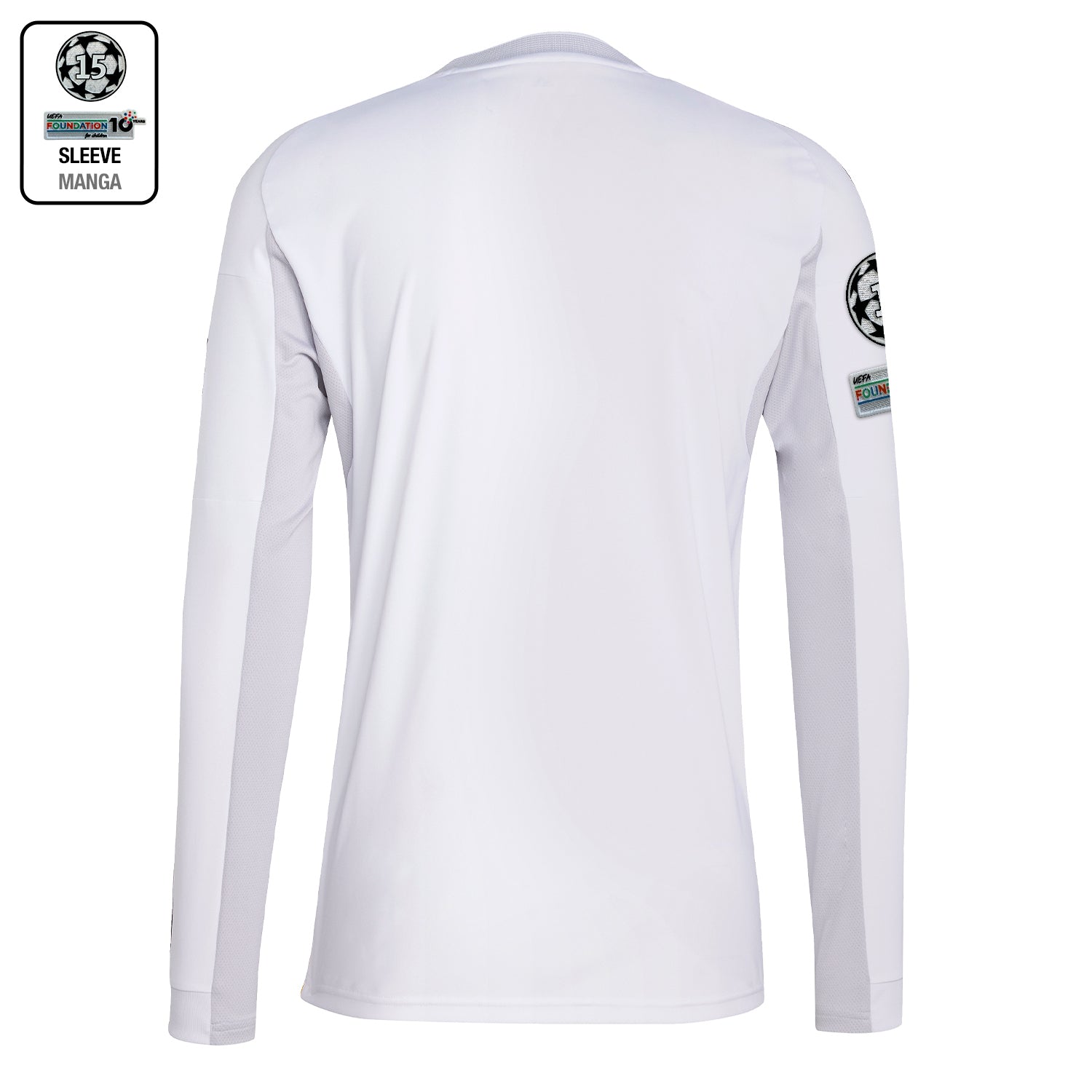 メンズ ホーム長袖ユニフォーム 25/26 ホワイト – レアル・マドリード