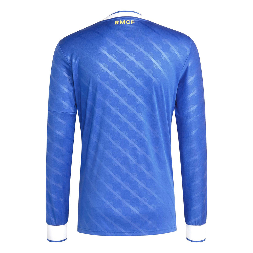 Camiseta Manga Larga Hombre Tercera Equipación Azul 25/26