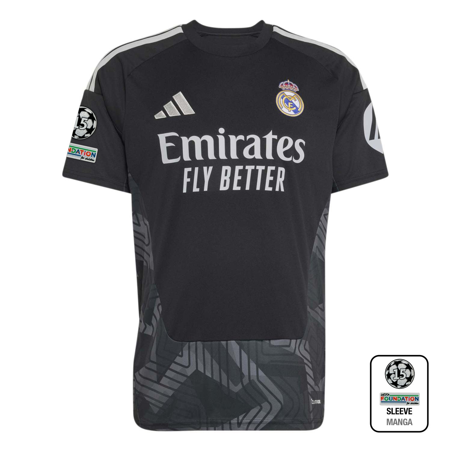 Mens Goalkeeper Jersey 26/27 Black